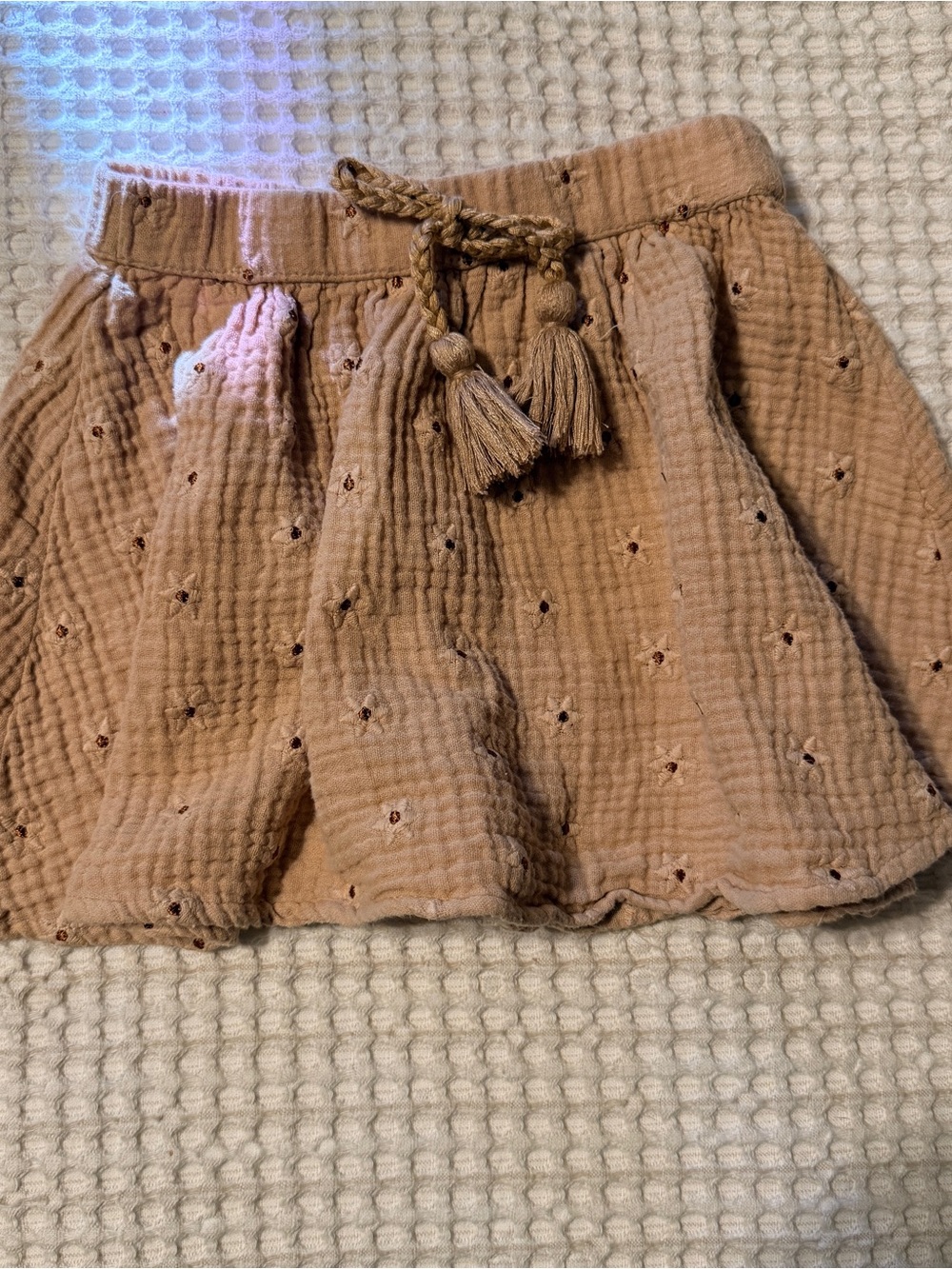 Rylee + Cru Muslin Star Constellation skirt